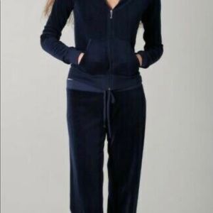 Juicy couture tracksuit navy blue